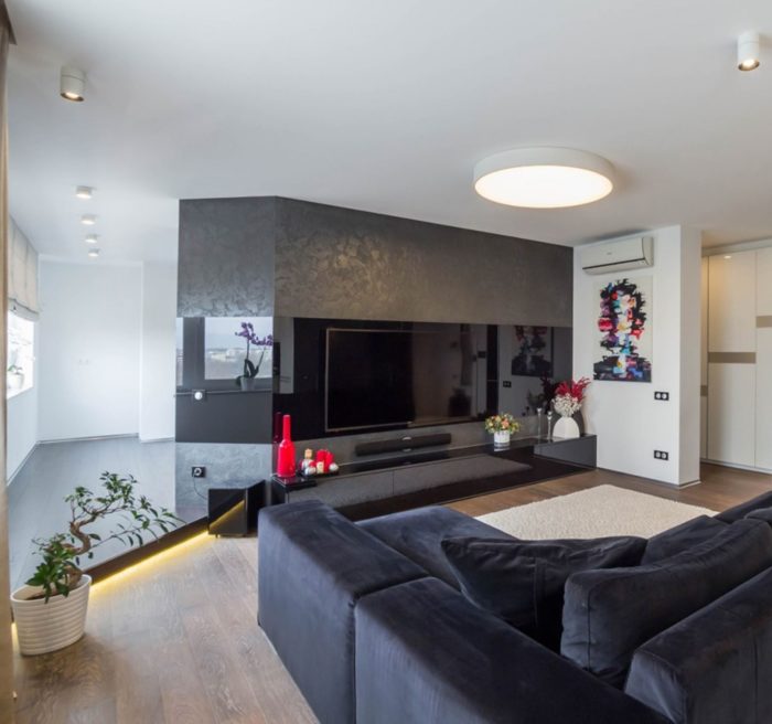 stylish modern living room