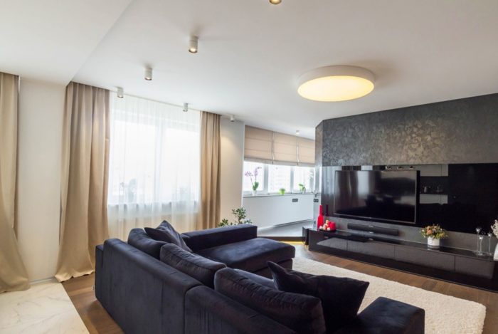 stylish modern living room design