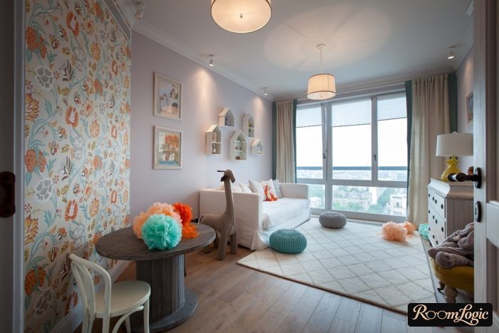 stylish modern room interior for a teenage girl