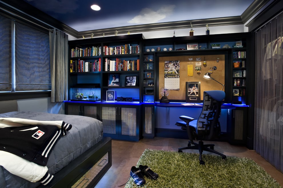 teen boy's room design