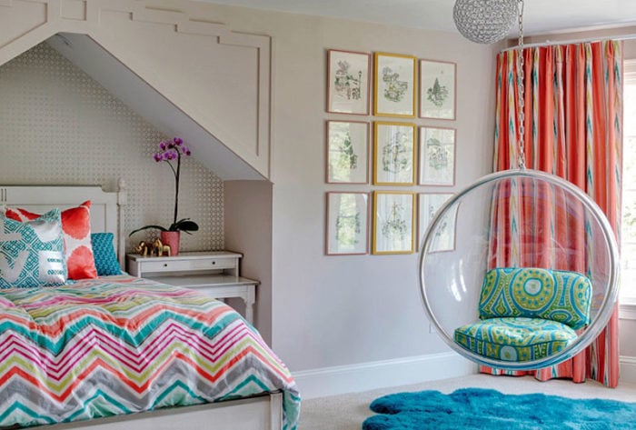 teen girl's room design