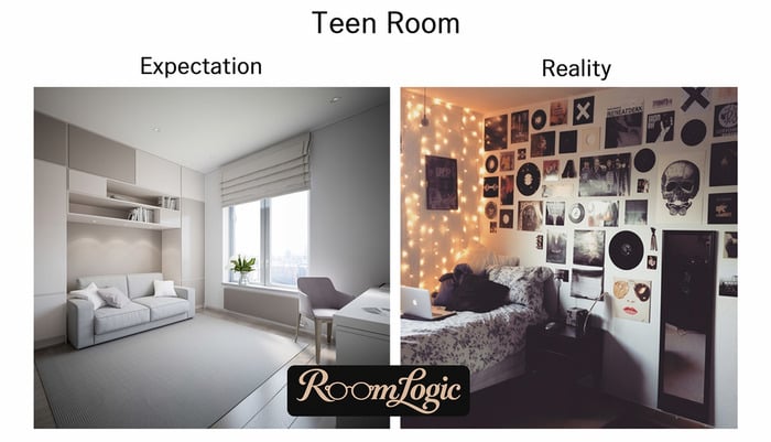 Teen bedroom design