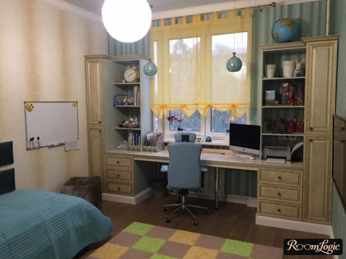 teen room in classical style
