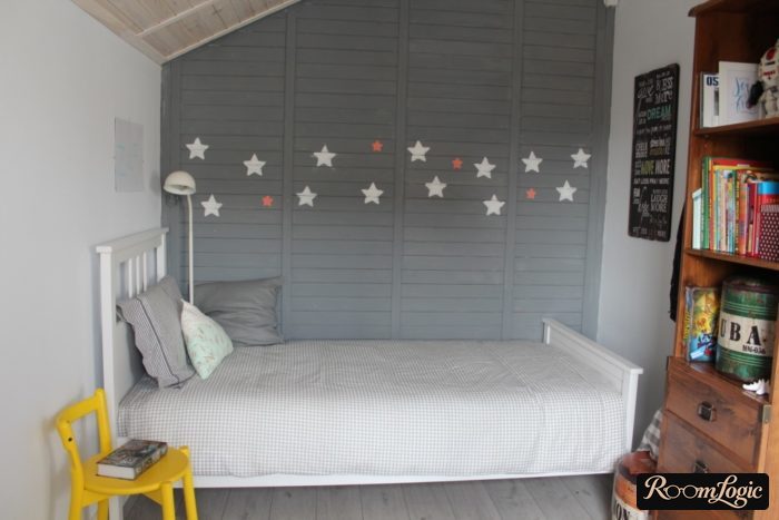 teen room in scandi style