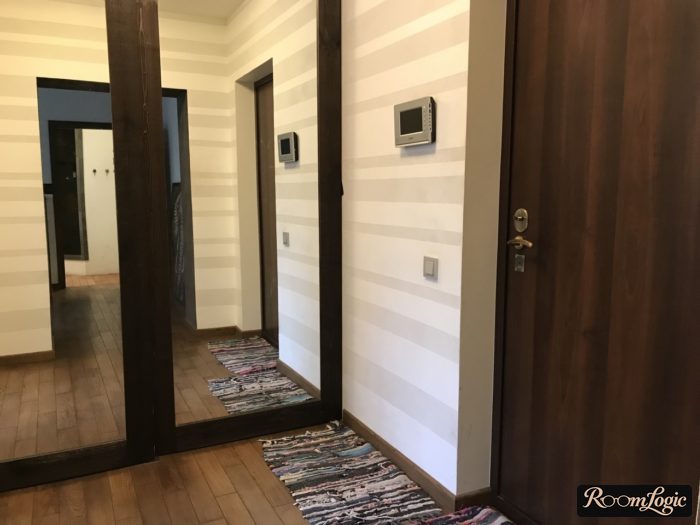 tile in the interior of a small entryway