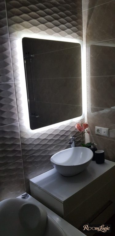tile lighting for bathroom