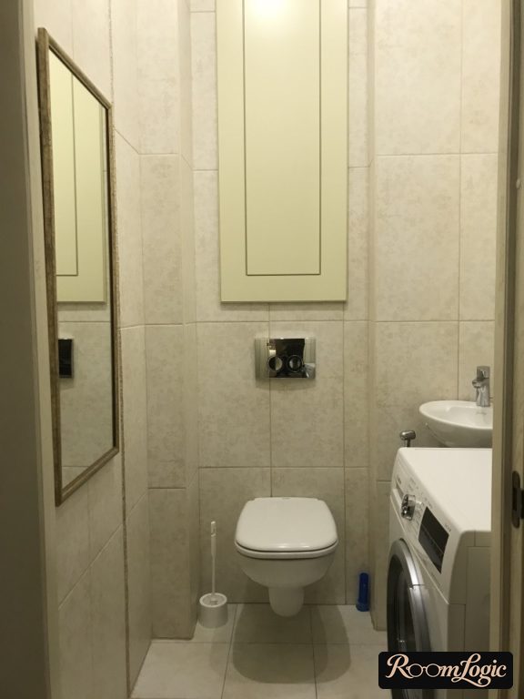toilet with washer