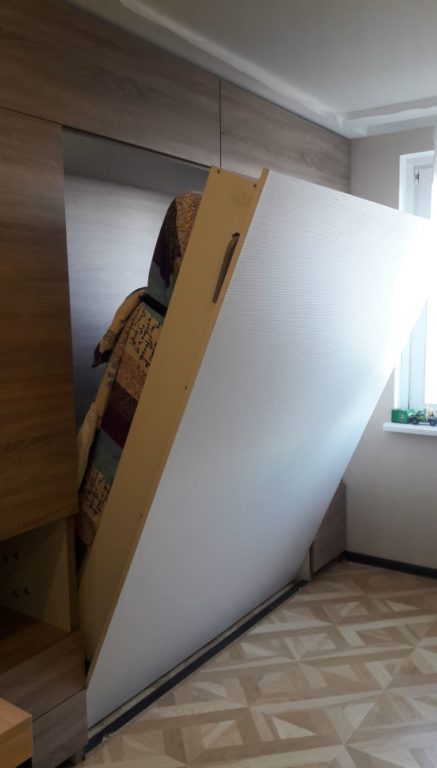 transforming closet bed