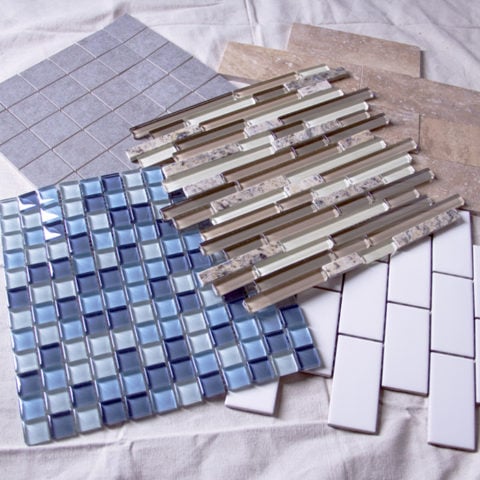 types of mosaic for the backsplash