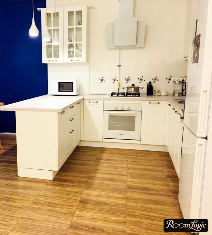 U-shaped modern kitchens