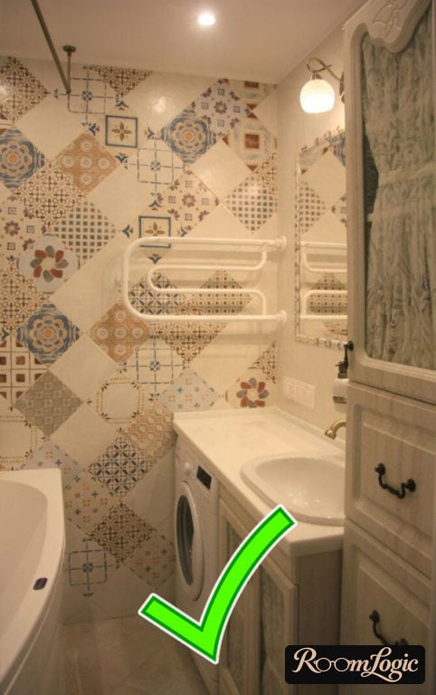 very small beautiful bathroom design