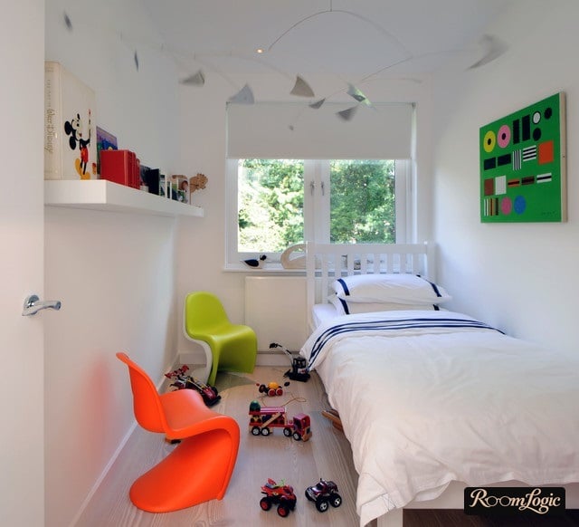 very small kids' room for a boy