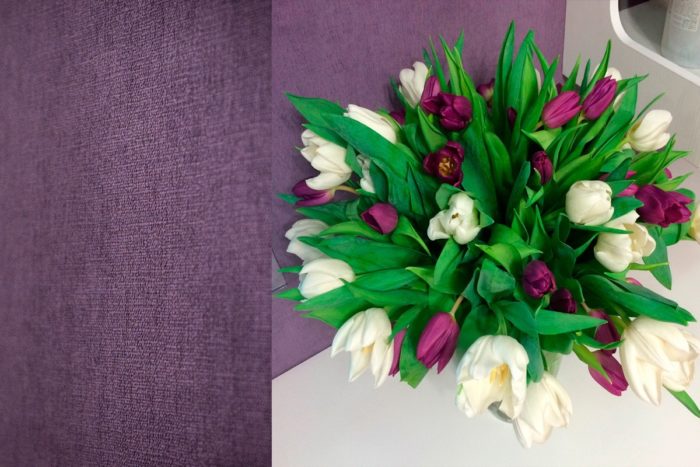 violet denim textured wallpaper