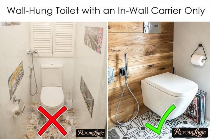 How not to make an access panel in a half bath