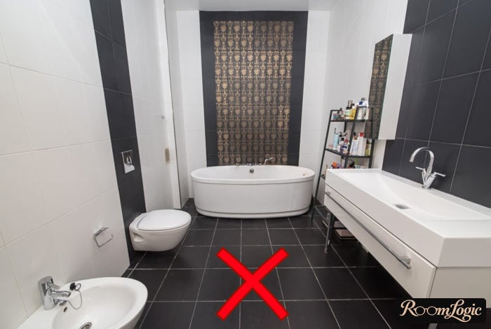 White grout for tile flooring