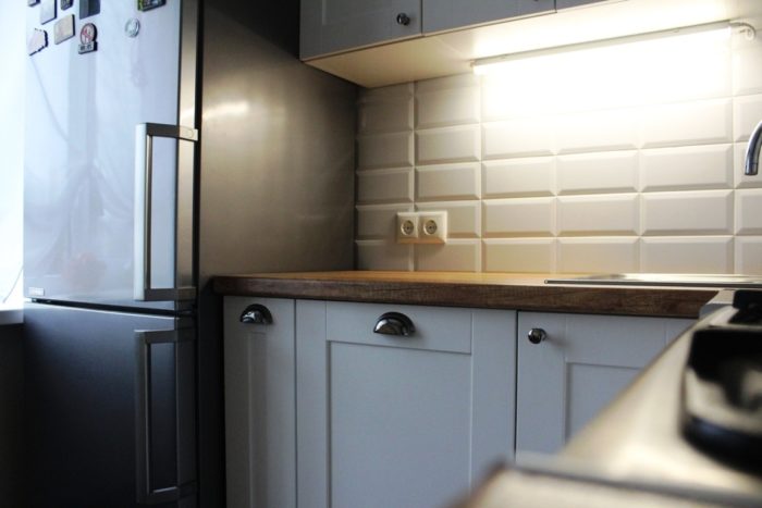 White subway tile is still in style