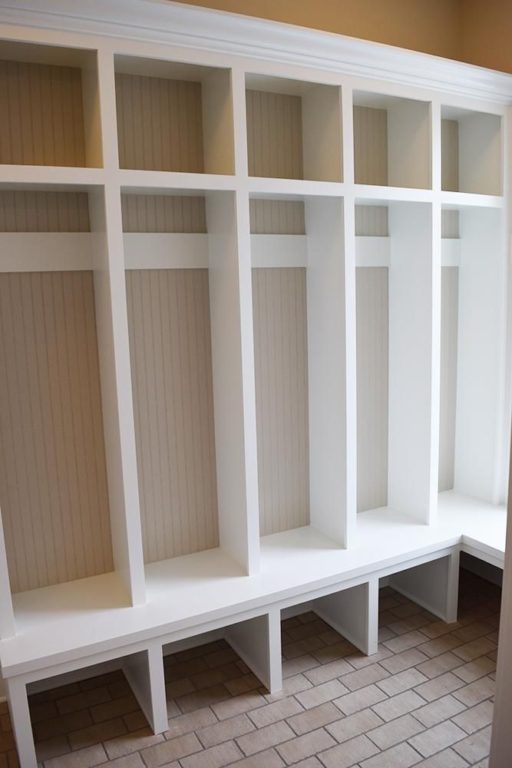 white wardrobe frame