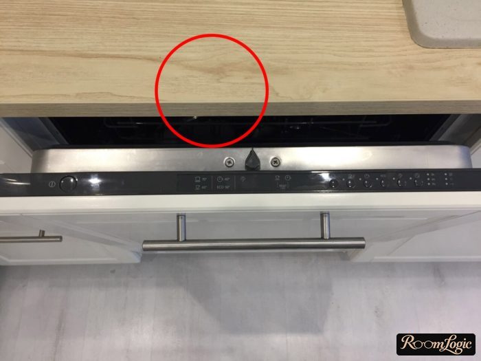 wood-look countertop edge